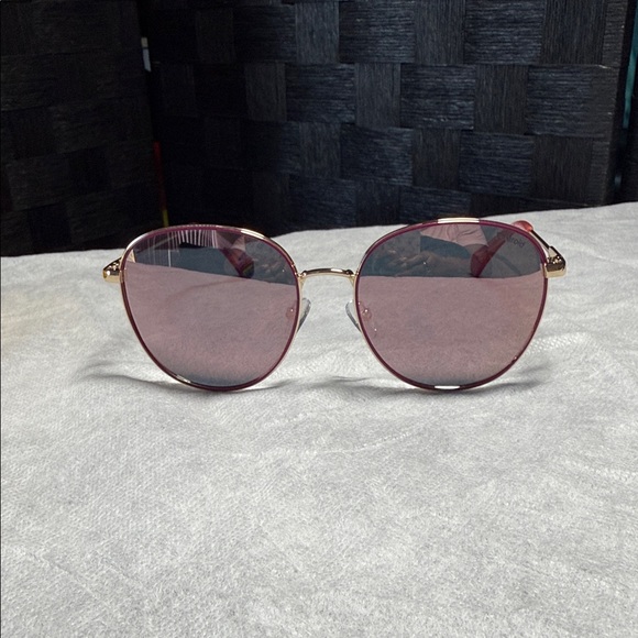 Polaroid Gold and Pink Sunglasses
